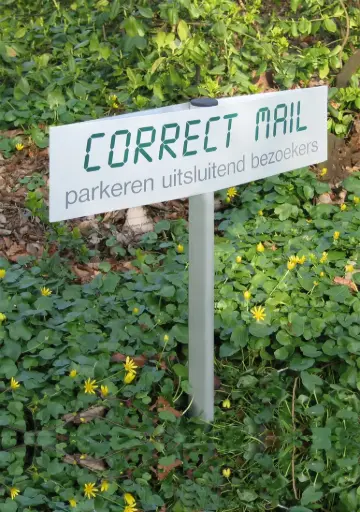 [PROD_OVA125] Parkeerbord Ovaal | 500 x 125  mm