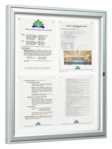 [505083] Informatiekast Allure 750 x 750 x 30 mm