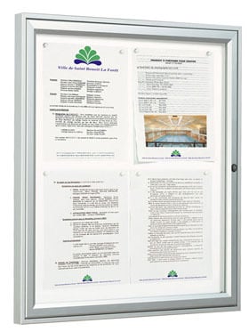 [505084] Informatiekast Allure | 750 x 1050 x 30 mm