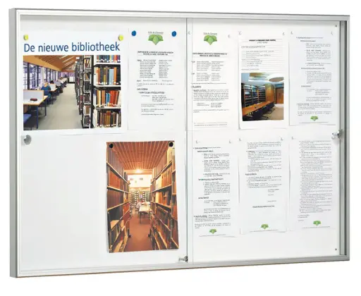 [505100] Informatiekast Allure Schuifdeur 1000 x 750 x 34 mm