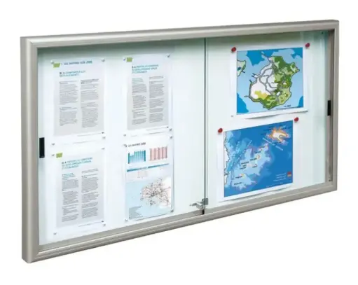 [513001] Informatiekast Classic Schuifdeur 1400 x 750 x 60 mm