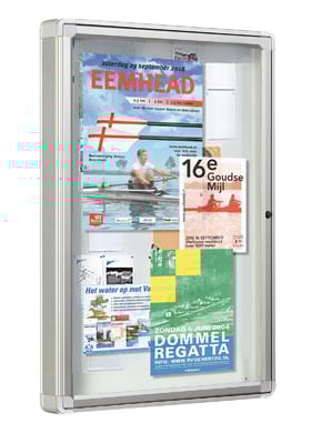[511421] Informatiekast 1000 Dubbelzijdig | 1350 x 1000 x 75 mm