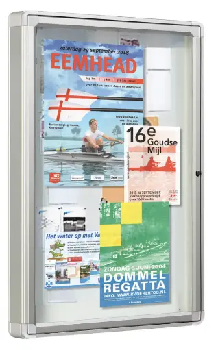 [512352] Informatiekast 1000 Dubbelzijdig 750 x 1350 x 75 mm