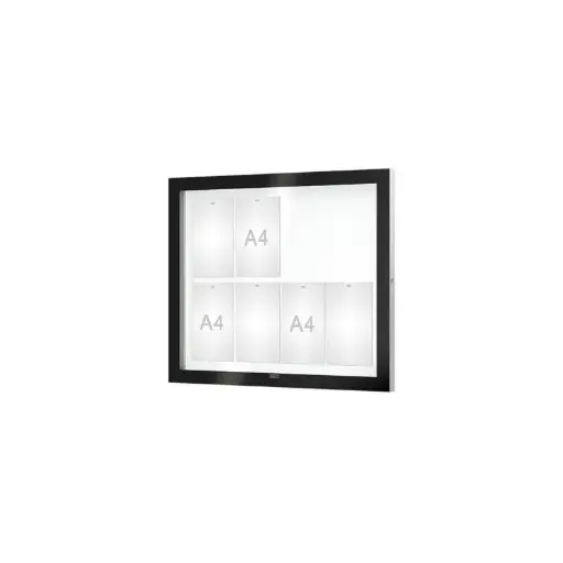 [500103] Informatiekast Edge 950 x 800 x 54 mm (8xA4)