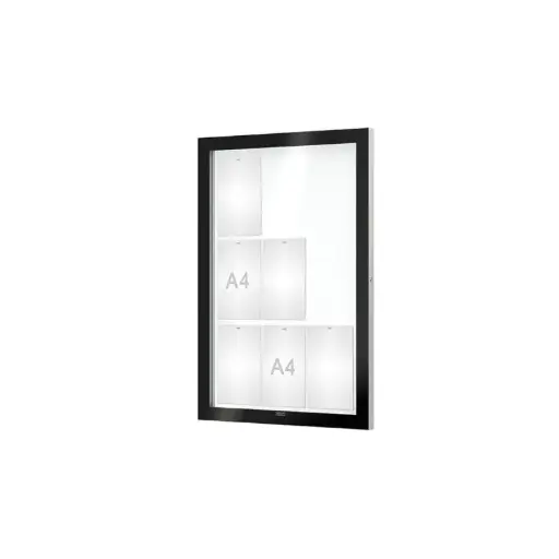 [500104] Informatiekast Edge 740 x 1100 x 54 mm (9xA4)