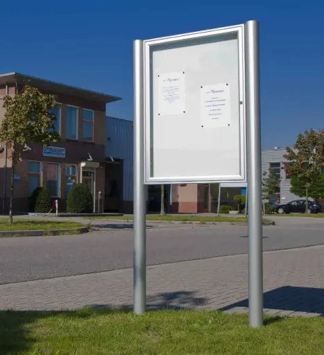 [PROD_906354] Informatiekast Classic Vrijstaand 1000 x 1350 x 58 mm