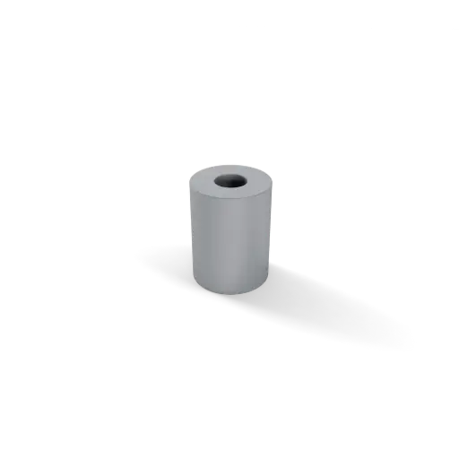 [SIA20MC14] Afstandbus 20mm dia.14mm Mat Chroom