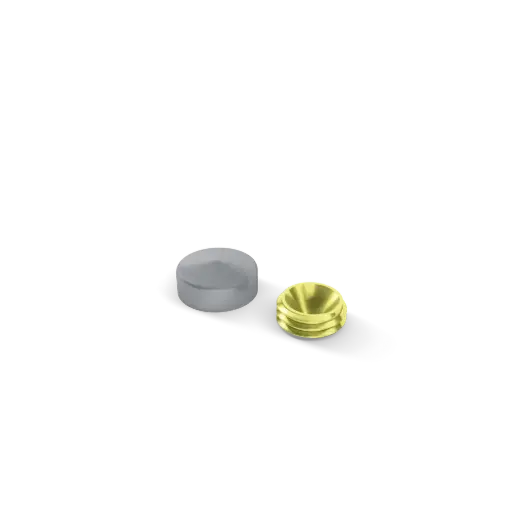 [SIKAPMC14] Sierkappen dia. 14mm Mat Chroom