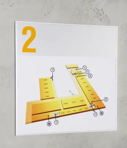 [FOO11] Richtingsbord F 420 x 297 mm (A3) LIGGEND
