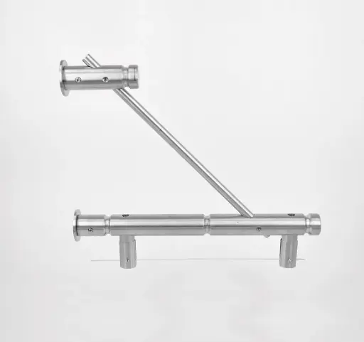 [BP07] Specials BP07 Haaks-op-de-muur houder  plaatdikte 1-8mm