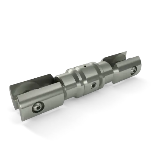 [KN05] INOX05 Koppelnok tbv borden ONDER ELKAAR max. 8 mm