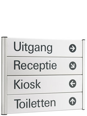 [PROD_USAMPR] Richtingsbord met systeem U 