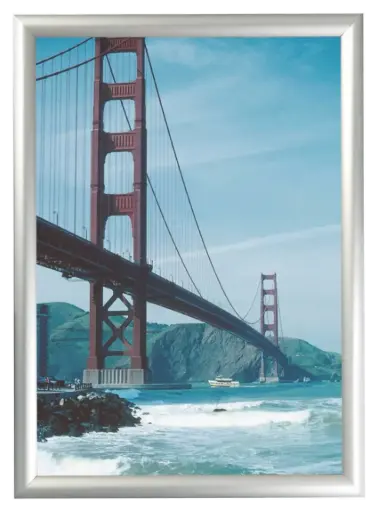 [KL20] Kliklijst Aluminium 210 x 297 (A4) profiel 25 mm