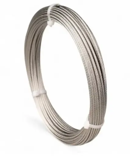 [6010200] Ophangaccessoires Ophangkoord staal 200 cm