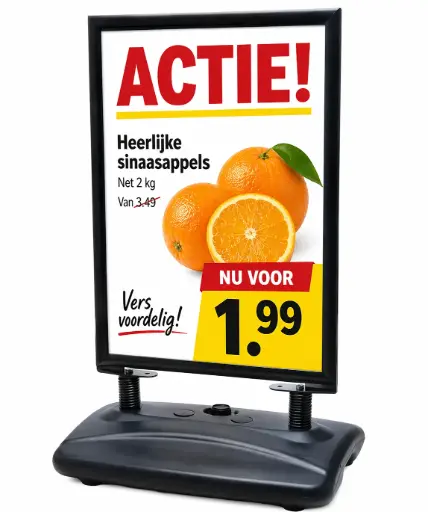 [SQ30B] Posterbord Blek Restyle 840 x 1188 (A0)