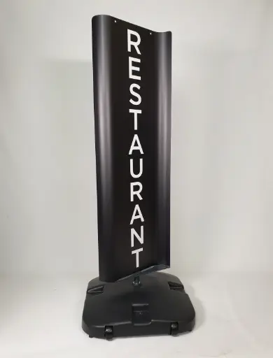 [SA5120] Roterend Stoepbord Top 