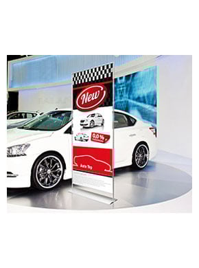 [MMSU166AR] Presentatiebanner Stand Up | 500 x 1500 mm