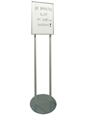 [PROD_FL45] Truf met whiteboard emaille | 450 x 600 mm