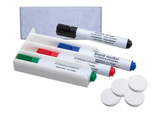 [WHSTIFTHOUDER] Whiteboard Accessoires Mix Viltstifthouder Magnetisch