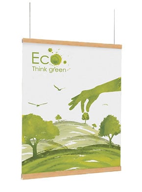 [HUWD500] Houten hangdisplay | 700 mm