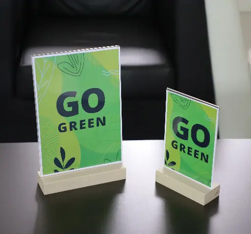 [SNLA6] Inserthouder Hout 105 x 149 (A6)