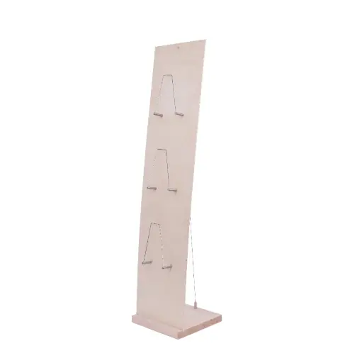 [VWD3A4] Houten folderdisplay Vleco 1230 mm