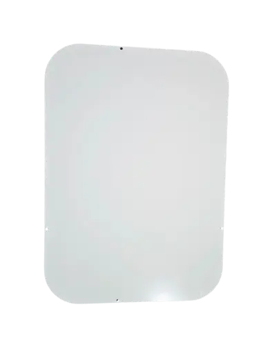 [MAPS] Paneel tbv makelaarsbord 500 x 700mm - Staal WIT