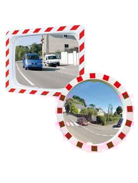 [100554] Verkeersspiegel V100 600 x 400  mm