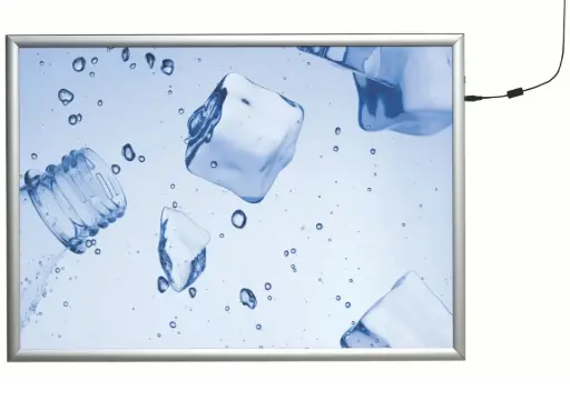 [D-VKL50LIGGEND] Verlichte Kliklijst Dubbelzijdig 594 x 420 mm (A2 LIGGEND)